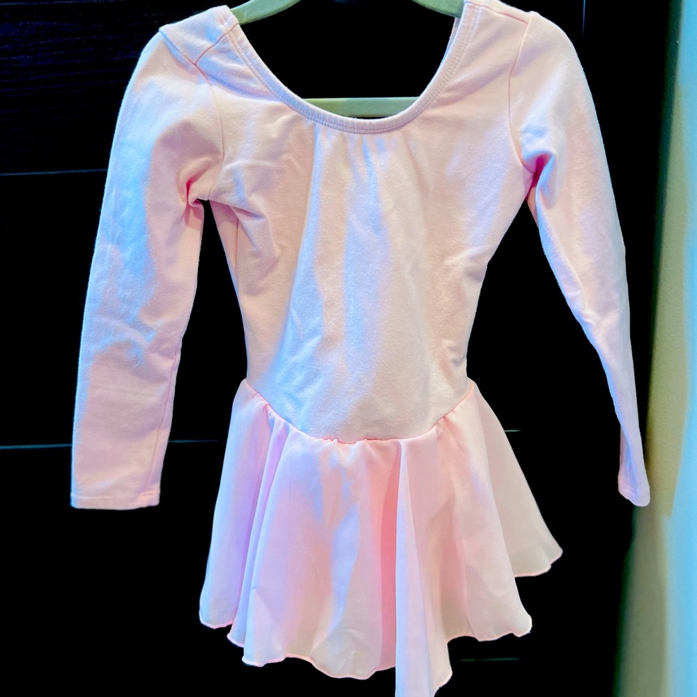 Pink Skirted ballet leotard (4-6x)